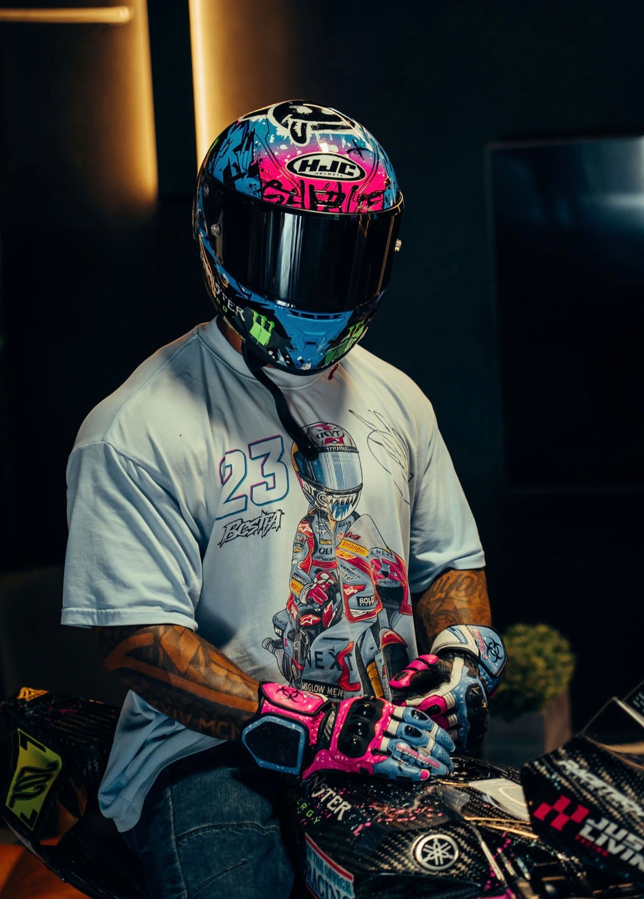 ENEA BASTIANINI DROP SHOULDER SHIRT