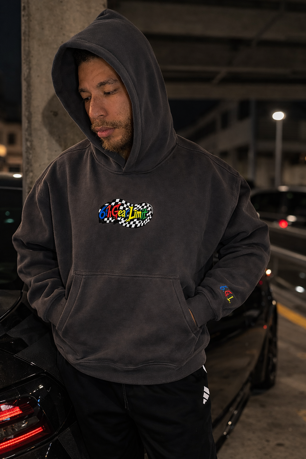 6th Gear Limit MultiColor Embroided
