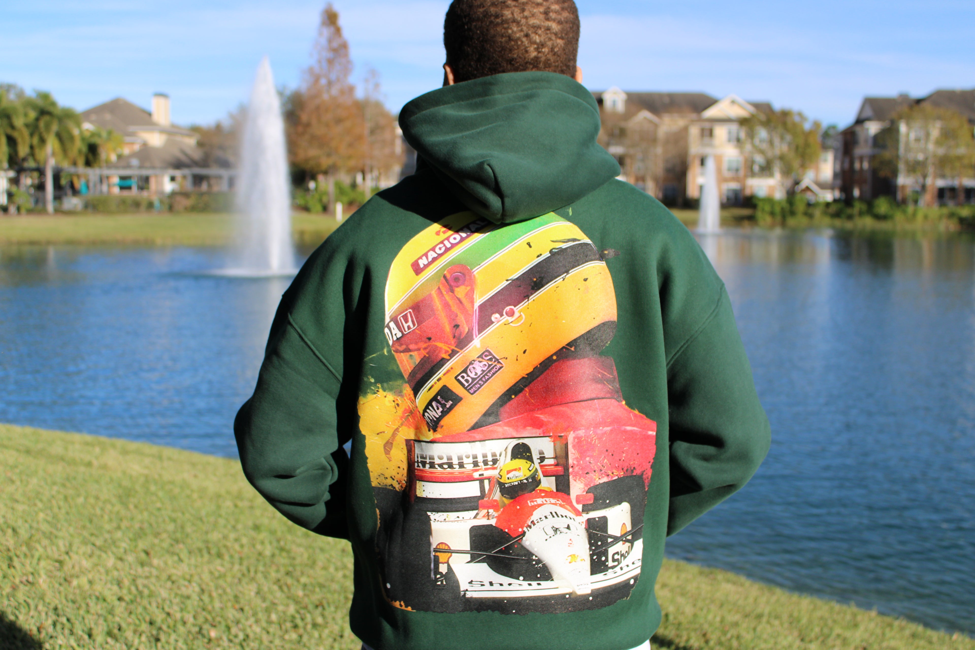 ARYTON SENNA OVERSIZE FLEECE HOODIE