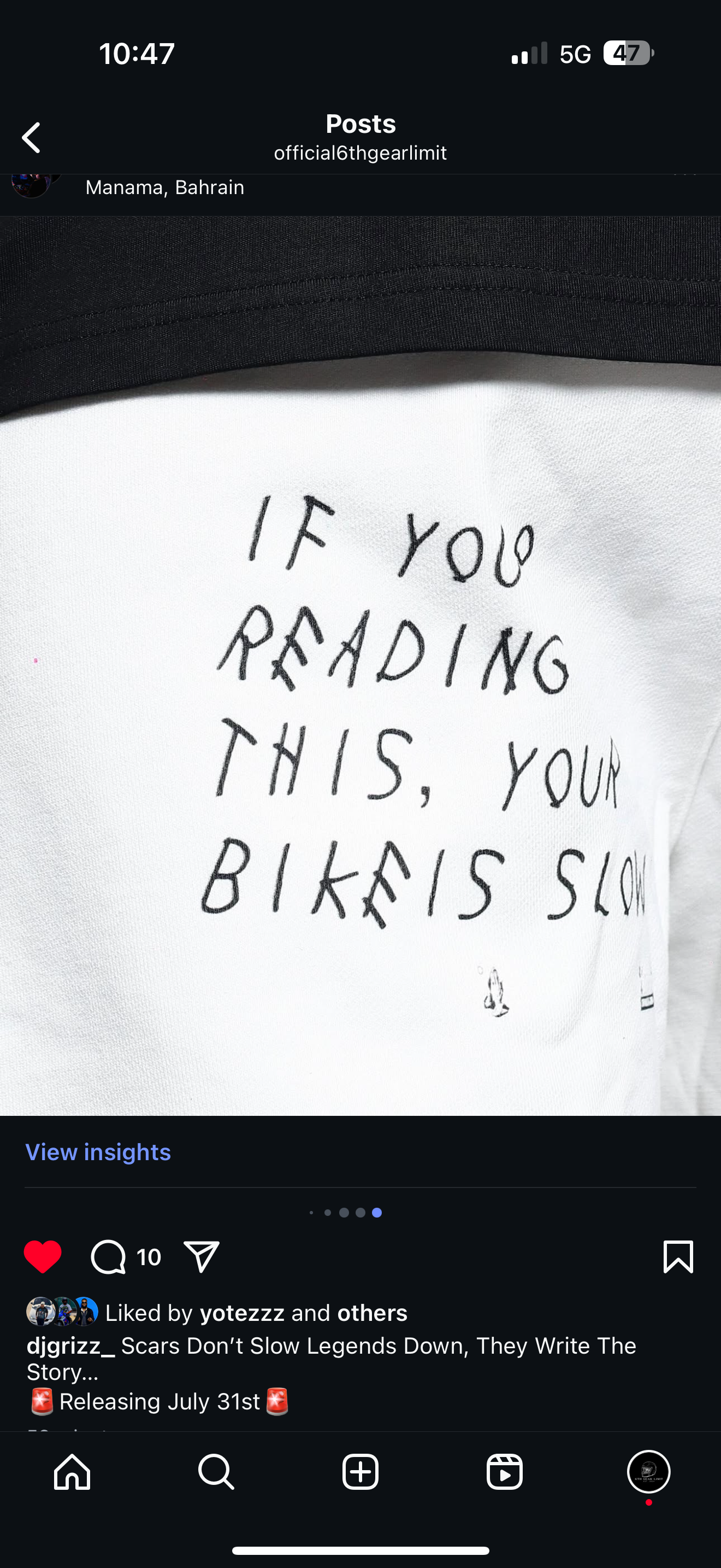 6th Gear Limit Shorts 460-GSM