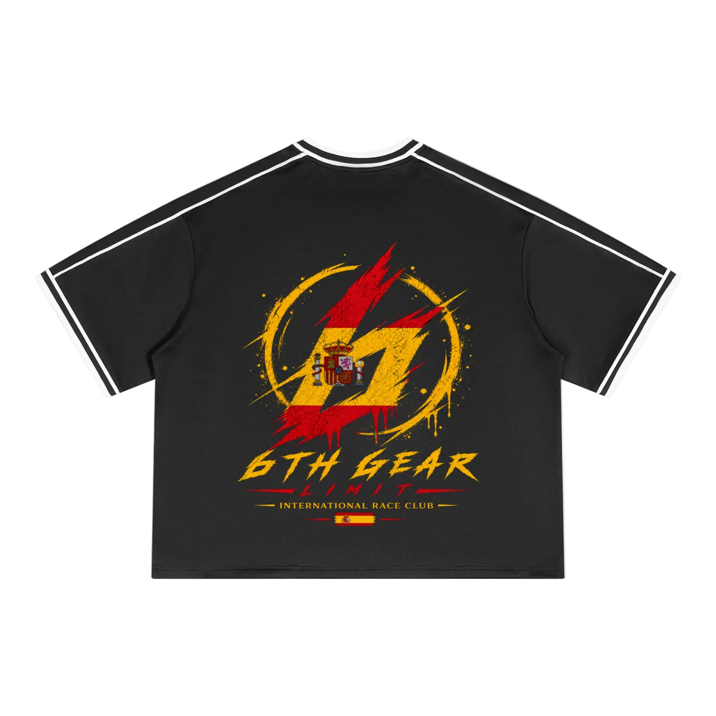 Spain Boxy V-Neck Race Jersey