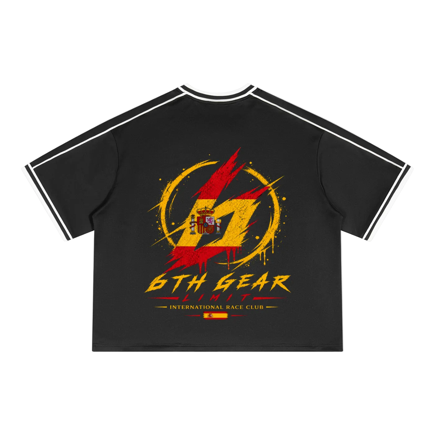 Spain Boxy V-Neck Race Jersey