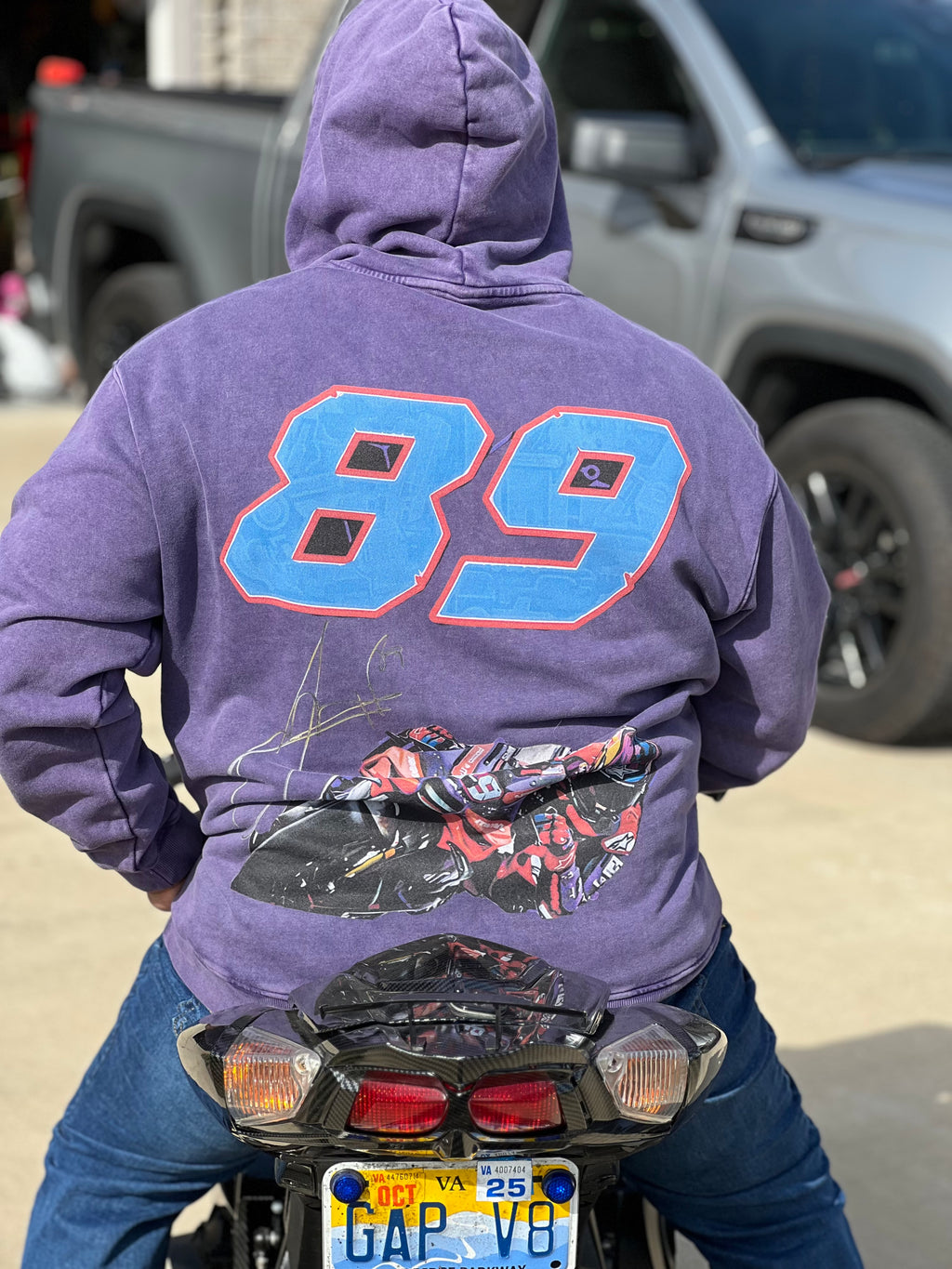 6GL JORGE MARTIN OVERSIZED HOODIE