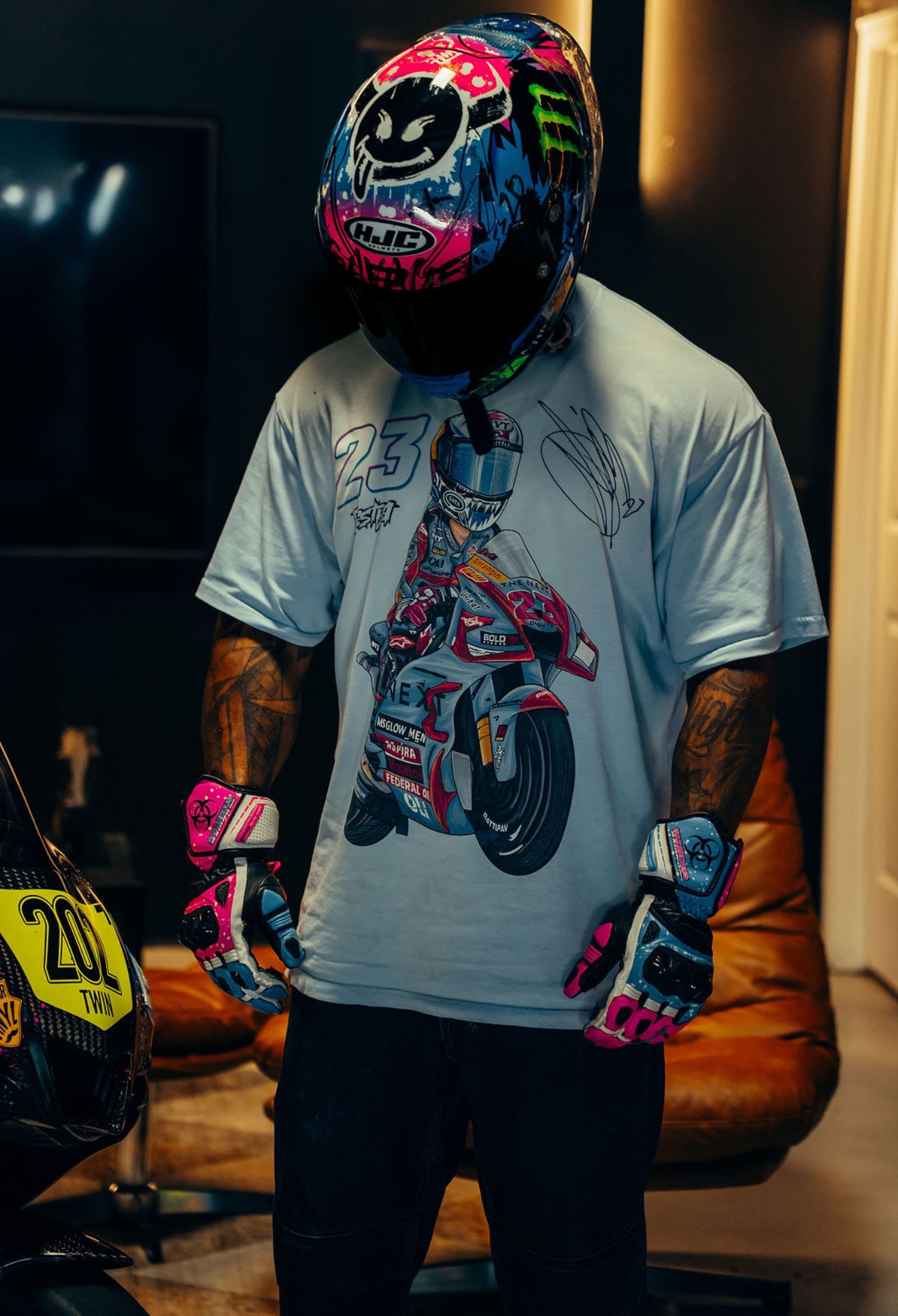 ENEA BASTIANINI DROP SHOULDER SHIRT