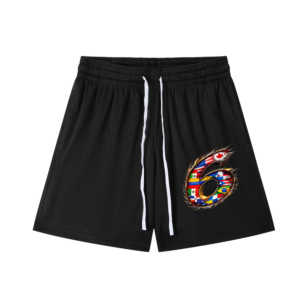 Americas 6 Mesh Shorts