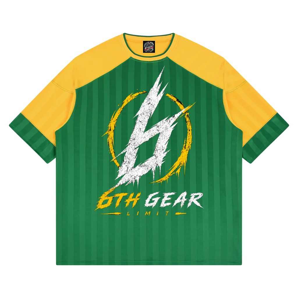 Brazil Striped Raglan Race Jersey