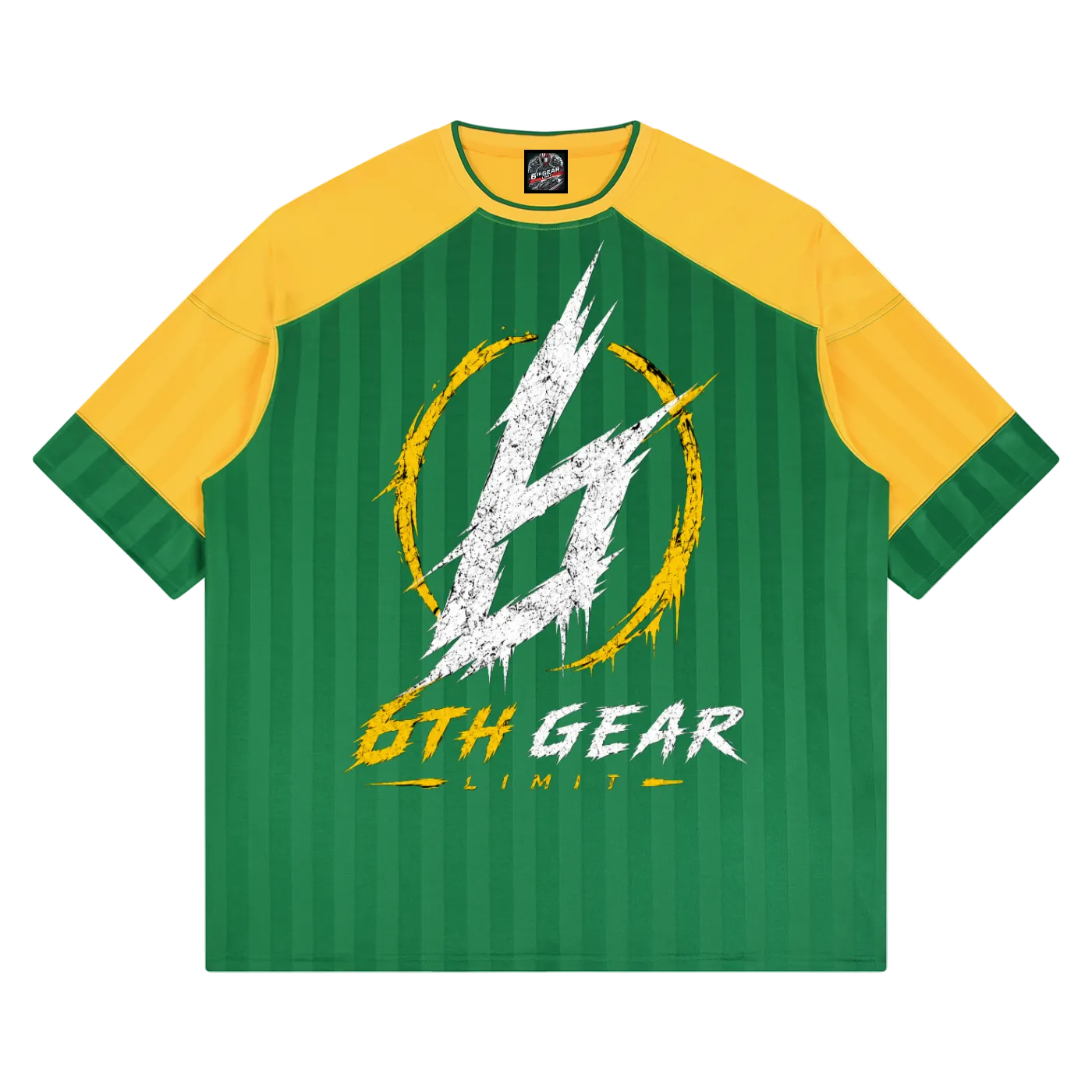 Brazil Striped Raglan Race Jersey