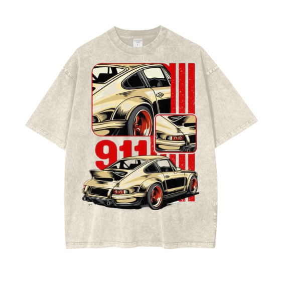 PORSHE 911 VINTAGE OVERSIZE SHIRT