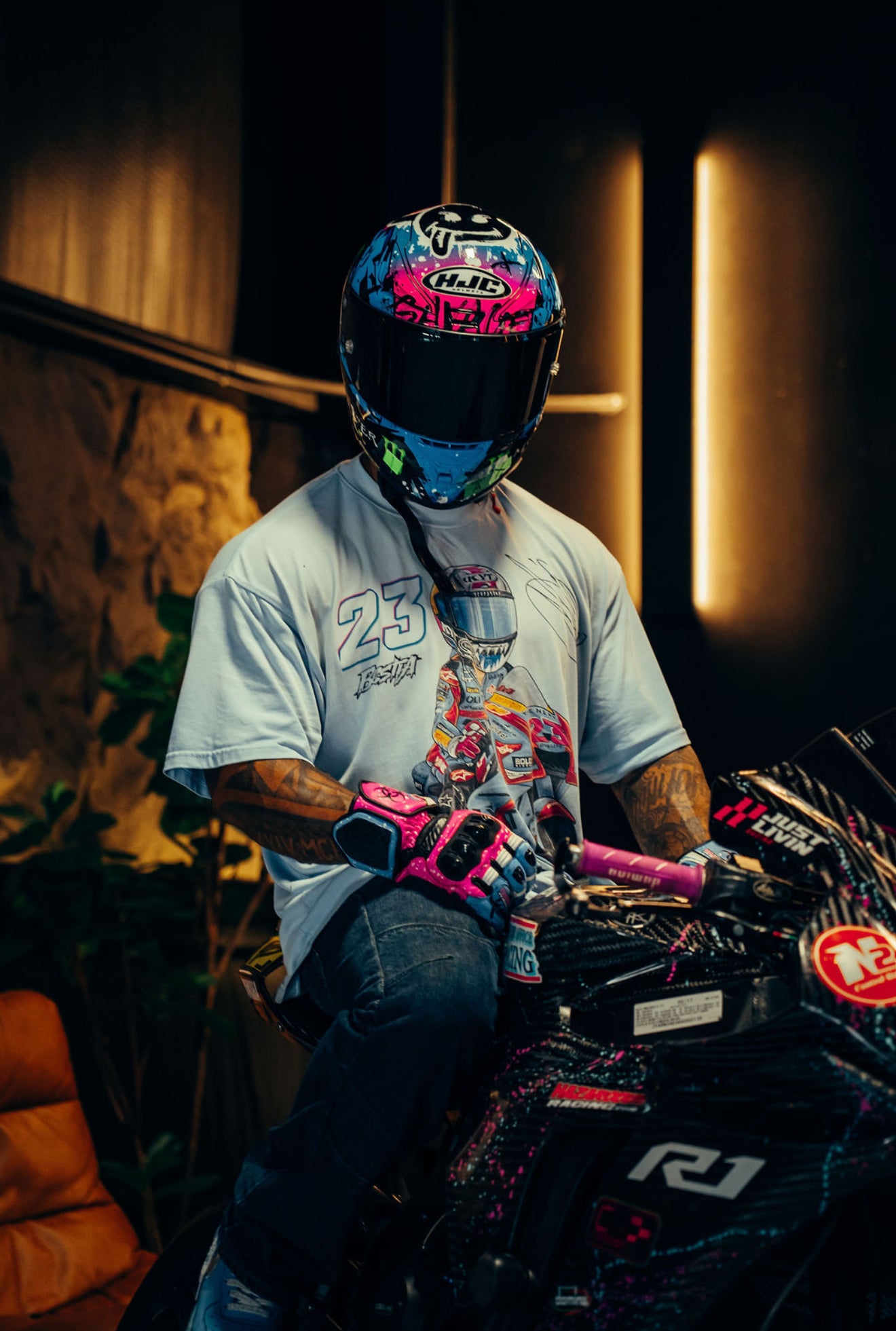 ENEA BASTIANINI DROP SHOULDER SHIRT