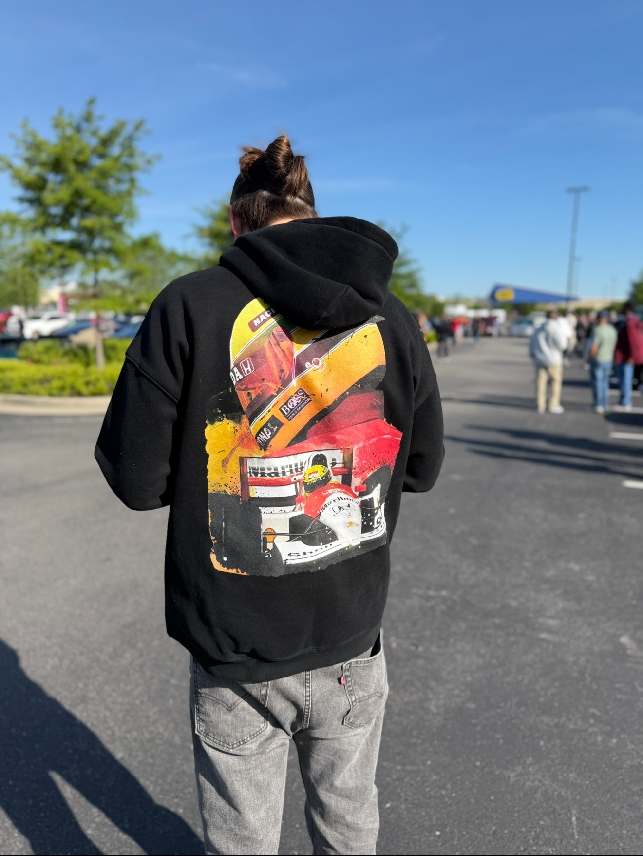 ARYTON SENNA OVERSIZE FLEECE HOODIE