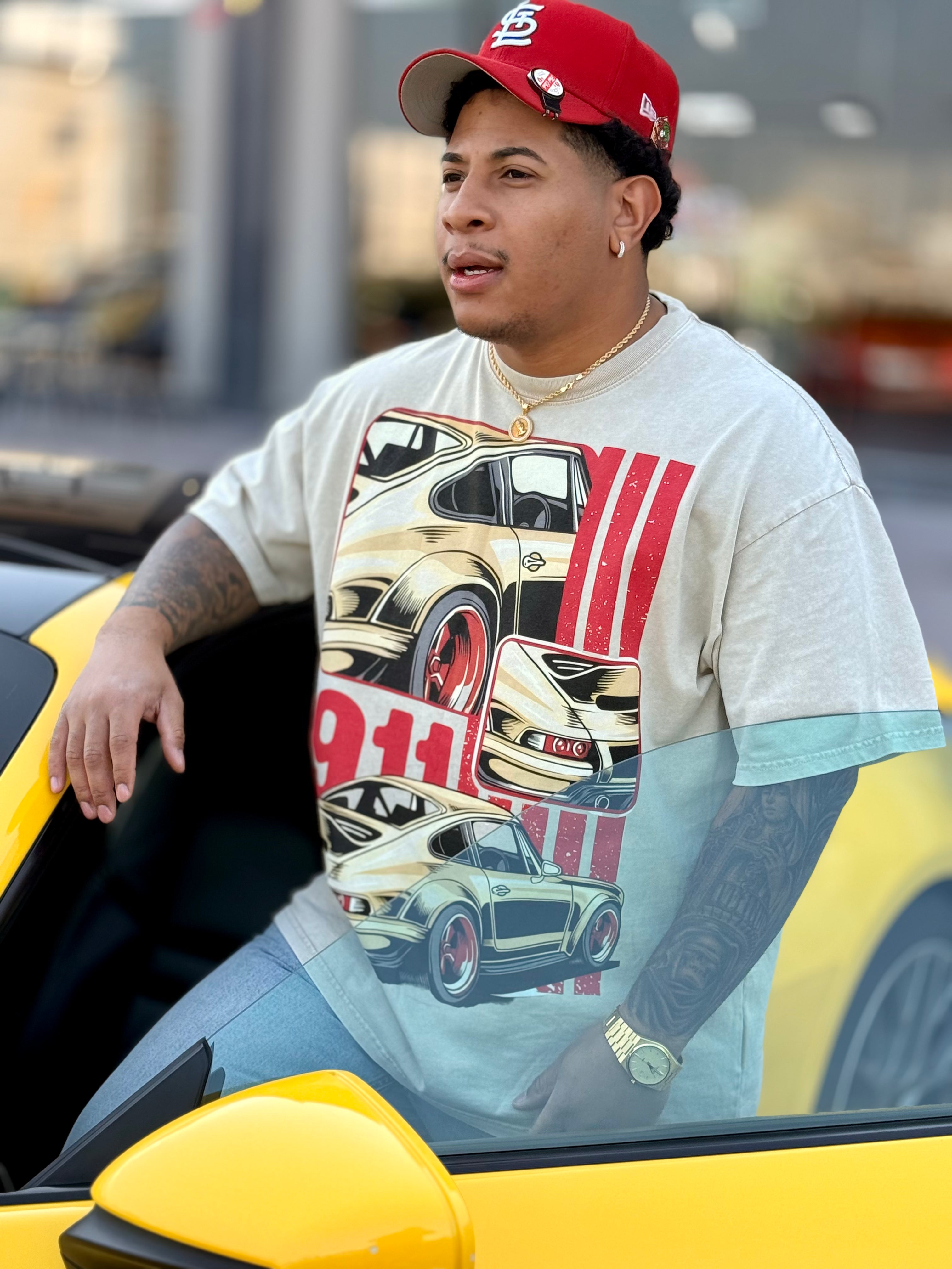 PORSHE 911 VINTAGE OVERSIZE SHIRT