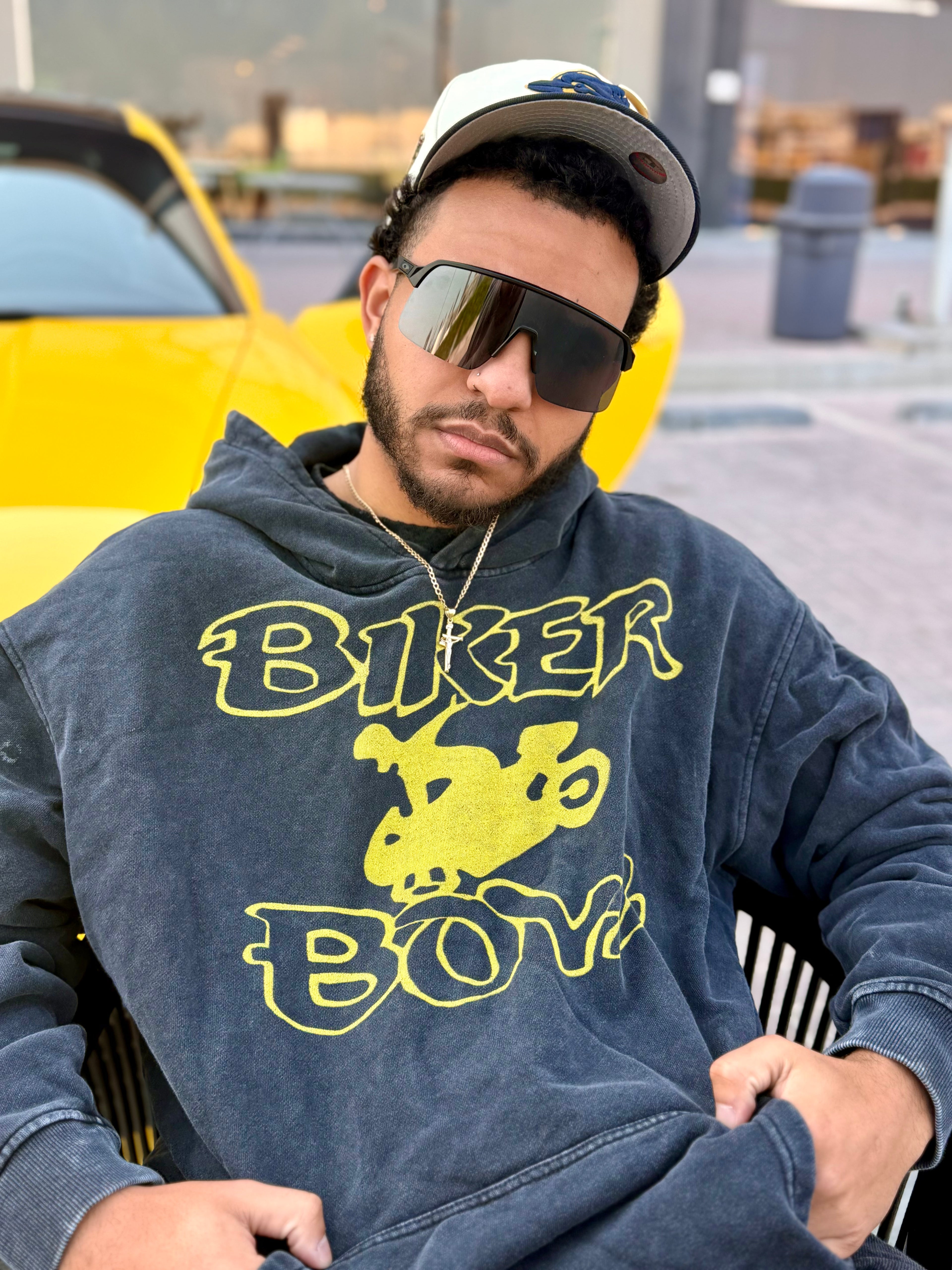 BIKER BOYZ OVERSIZE HOODIE