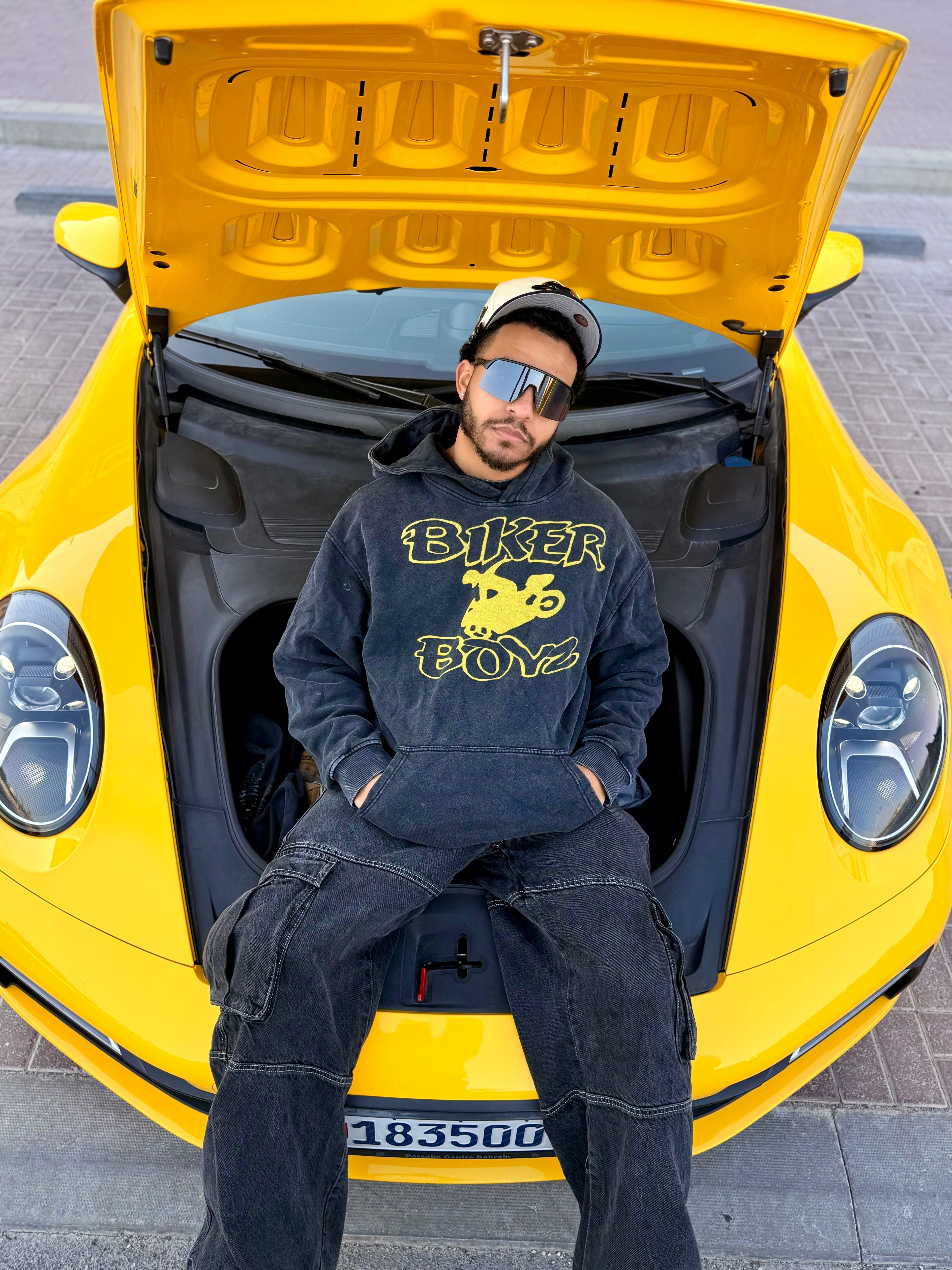 BIKER BOYZ OVERSIZE HOODIE