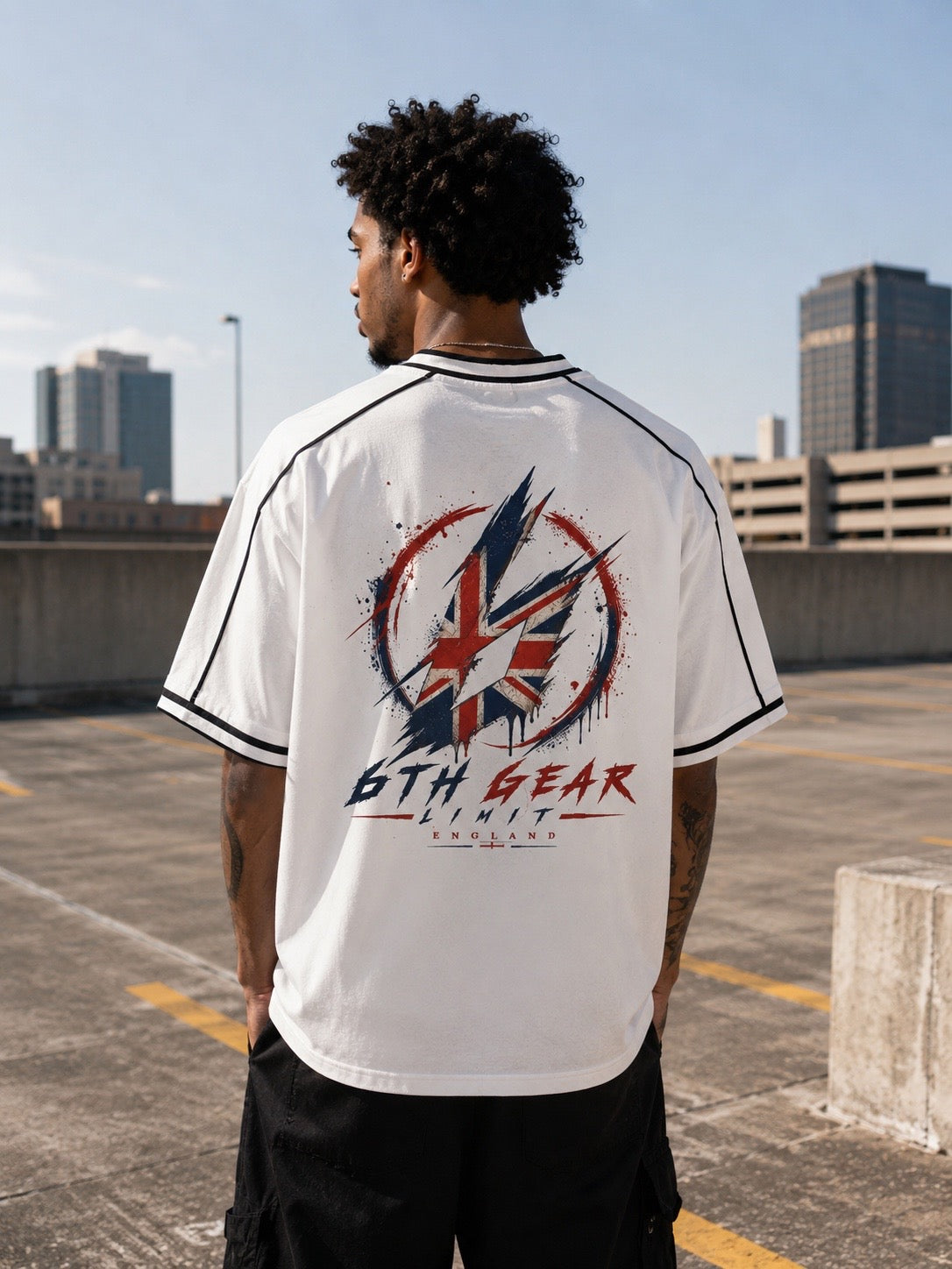 England V-Neck Race Jersey