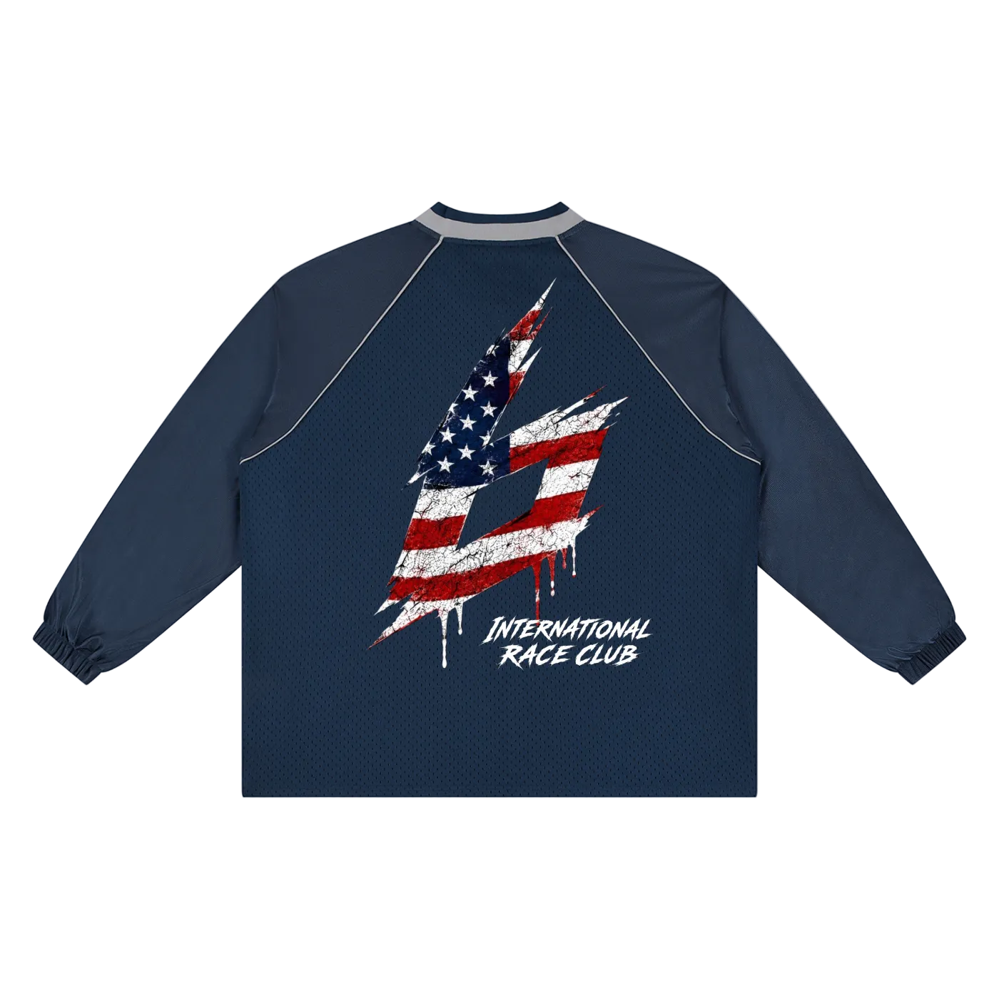 USA Paneled Long Sleeve Race Jersey