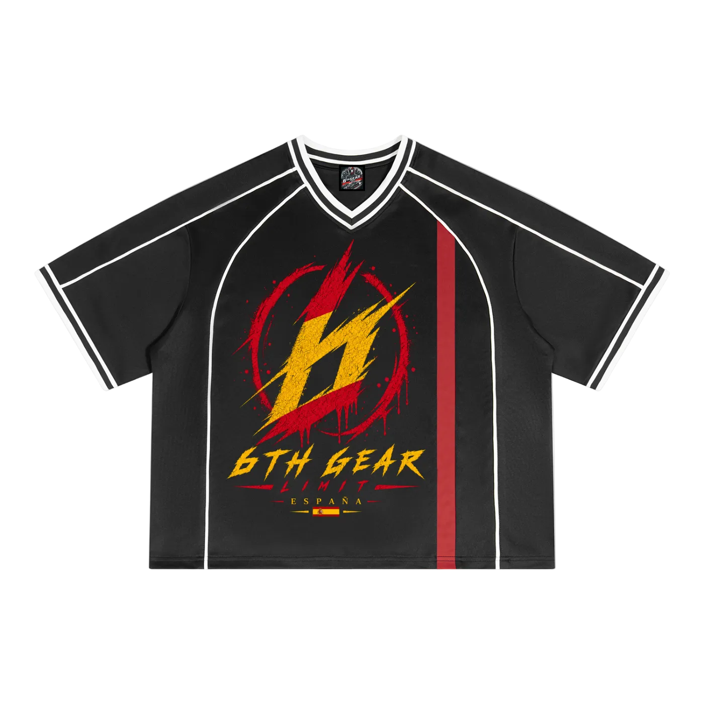 Spain Boxy V-Neck Race Jersey