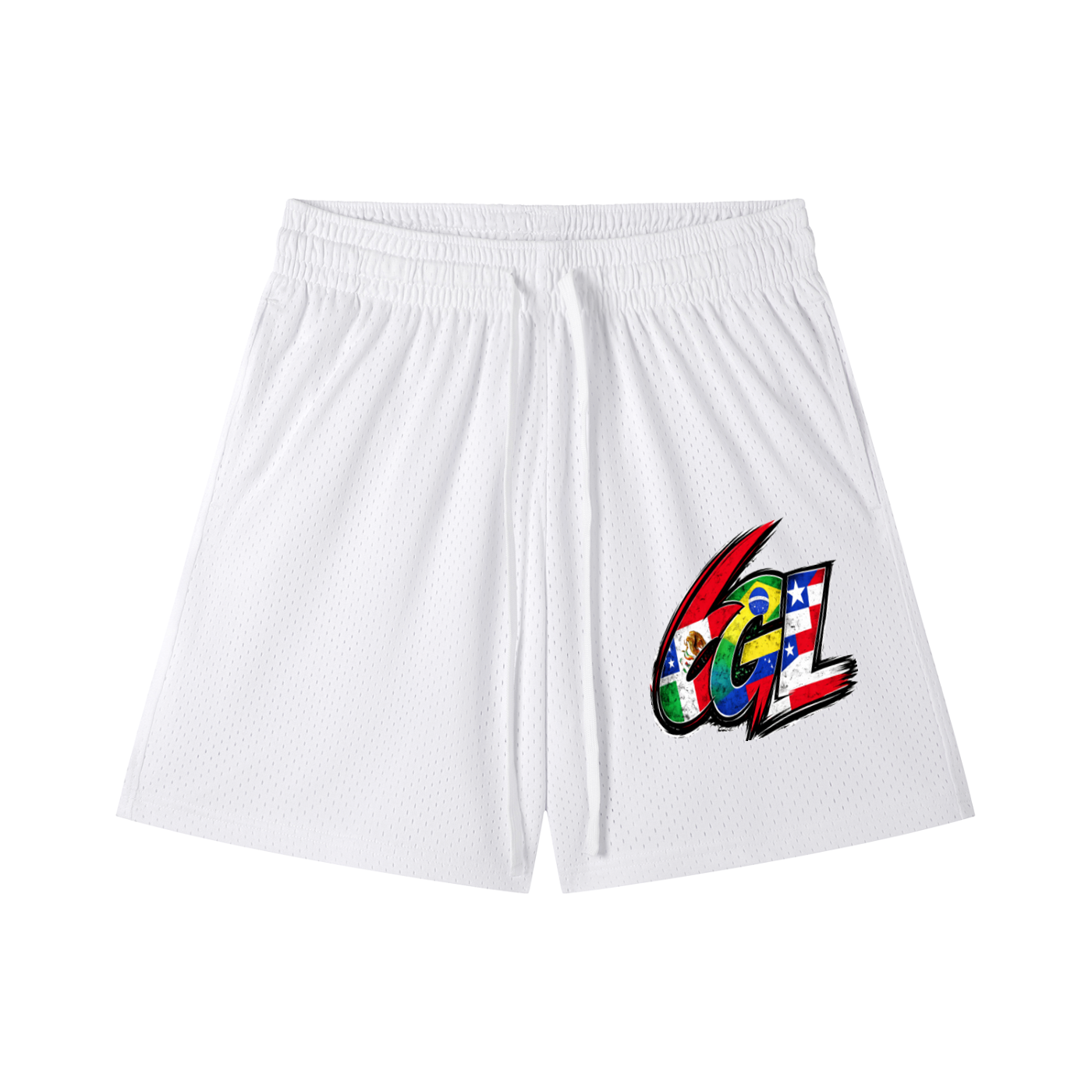 Mesh Drawstring Shorts 6GL